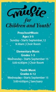 Preschool Music @ JIPC Music Room