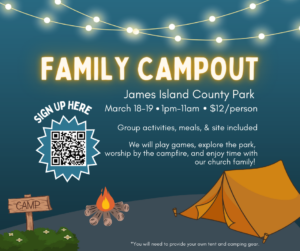 Family Camping! @ James Island County Park