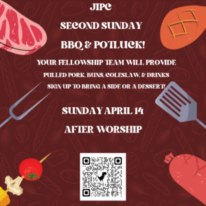 2nd Sunday Lunch: BBQ and Potluck! @ JIPC Gym