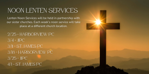 Noon Lenten Services
